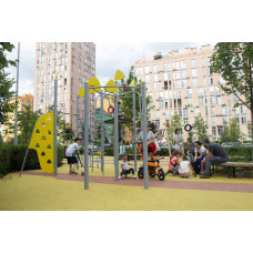 Гімнастичний комплекс InterAtletika Квест 5943x4149x3576 мм, код: S801-SM