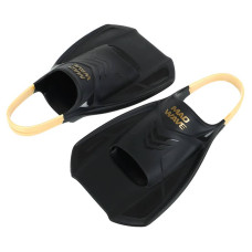 Ласти тренувальні з відкритою п'ятою MadWave Open Heel Training M (38-41), чорний, код: M074908_MBK