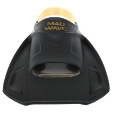 Ласти тренувальні з відкритою п'ятою MadWave Open Heel Training M (38-41), чорний, код: M074908_MBK