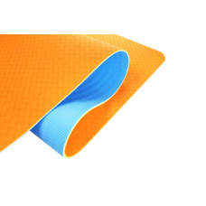Килимок для йоги та фітнесу U-Powex TPE Yoga mat Orange/Blue 1830х610х6 мм, код: UP_1000_TPE_Or/Blue