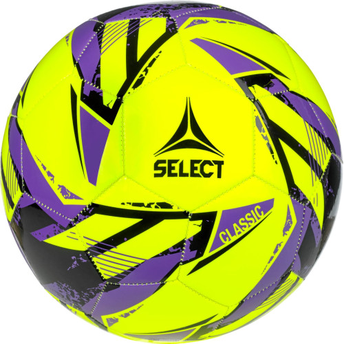М'яч футбольний Select Classic v26 099380-003 №4, жовтий-фіолетовий, код: 5703543460328