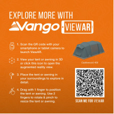 Намет чотиримісний Vango Castlewood 400 Package Mineral Green (TETCSLWOD000001), код: 930841-SVA