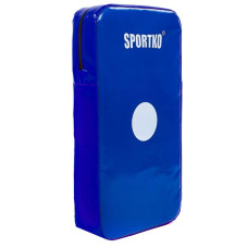 Макивара пряма Sportko 45x25x9см, 1шт, синій-жовтий, код: M4_BLY