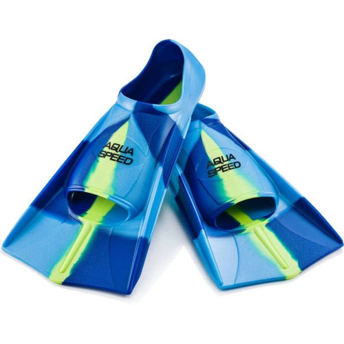 Ласти Aqua SpeedTraining Fins, розмір 39-40, синій-блакитний-жовтий, код: 5908217679437