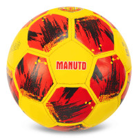 М'яч футбольний Ballonstar Manchester United №5 PU, жовтий-червоний, код: FB-0047-802
