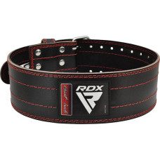 Пояс для пауерліфтингу шкіряний RDX RD1 M, чорний-червоний, код: WPB-RD1R-M