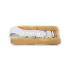 Обважнювачі-манжети для ніг та рук Cornix 2x1 кг, хакі-сірий, код: XR-0355