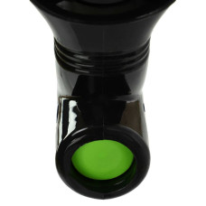 Трубка фронтальна дихальна для плавання MadWave Pro Snorkel, чорний, код: M077301_BK