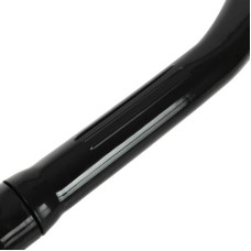 Трубка фронтальна дихальна для плавання MadWave Pro Snorkel, чорний, код: M077301_BK