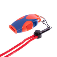 Свисток суддівський пластиковий Fox40 Sharx Safety, чорний, код: FOX40-SHARX-SAF_BK