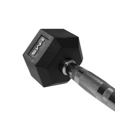 Гантеля HMS Hex Pro 1х14 кг, чорний, код: 5907695518092-IN