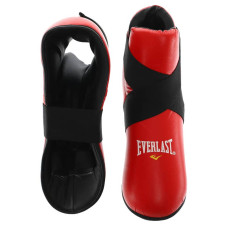 Фути захист ніг для єдинорборств Everlast L (40-42), червоний, код: EV-1815L_LR
