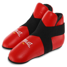 Фути захист ніг для єдинорборств Everlast L (40-42), червоний, код: EV-1815L_LR