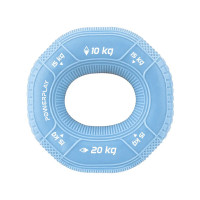 Еспандер кистьовий силіконовий PowerPlay Hand Grip Light 10-15-20 кг, блакитний, код: PP_4331_Blue_(10-15-20)