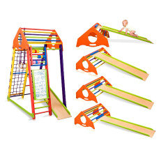 Ігровий куточок PLAYBABY BambinoWood Color Plus, код: SB-IBWCP