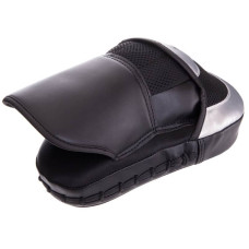 Лапа вигнута FitBox для боксу та єдиноборств 25x18,5x4,5см 2шт, чорний-жовтий, код: BO-2885_BKY-S52