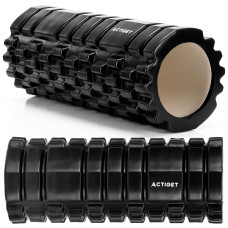 Масажний ролик Actiget EVA 33 x 13.5 см (валик, роллер) Black, код: ACT0029