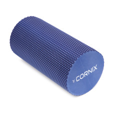 Масажний ролик (валік) Cornix EVA+ 300x150 мм, темно-синій, код: XR-0299