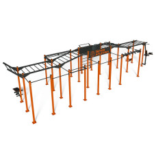 Спортивний комплекс InterAtletika Workout PRO Large-3 13350х4940х3047 мм, код: KF902.13-SM