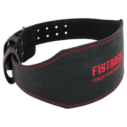 Пояс атлетичний шкіряний Fistrage XL, чорний, код: VL-5478_XL