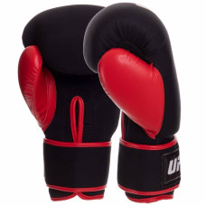 Рукавички боксерські UFC Pro Washable L червоний, код: UHK-75012-S52