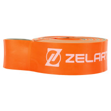Гума петля для підтягувань та тренувань стрічка силова Zelart Power Loop 400г, помаранчевий, код: FI-5439-5
