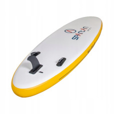 Надувна SUP-дошка Spartan до 130 кг, 3000x760x150 мм, білий-жовтий, код: 9001741034003-IN