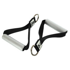 Ручки для еспандера та тренажера Ezous Aluminum Handles 2шт, чорний, код: F-02-E