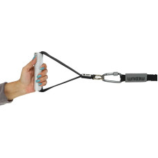 Ручки для еспандера та тренажера Ezous Aluminum Handles 2шт, чорний, код: F-02-E