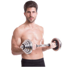 Набір гантелі + штанги розбірні 4в1 BioGym, код: LN-1312