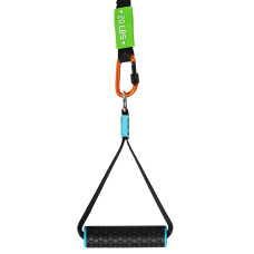 Еспандер трубчастий із карабіном у захисному рукаві LiveUp Resistance Tube Medium навантаження середнє, код: LP8401-M