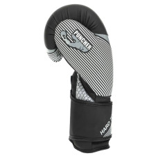 Боксерські рукавиці Hard Touch 10 унцій, чорний-срібний, код: BO-7698_10BKGR