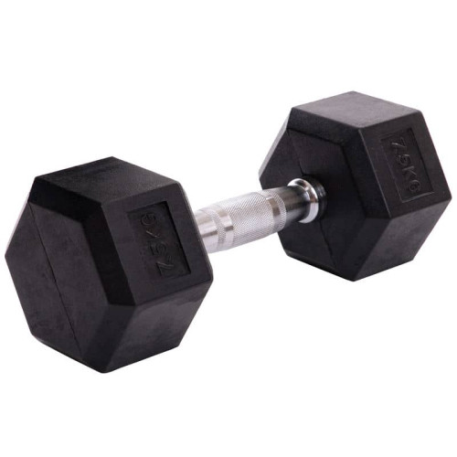 Гантель цільна шестигранна SP-Planeta 1х7,5кг, код: LN-1205-7_5-S52
