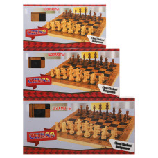 Набір настільних ігор PlayGame 3в1 шахи, шашки, нарди, код: S3029-S52