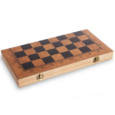 Набір настільних ігор PlayGame 3в1 шахи, шашки, нарди, код: S3029-S52