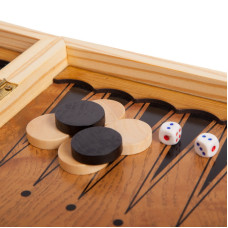 Набір настільних ігор PlayGame 3в1 шахи, шашки, нарди, код: S3029-S52