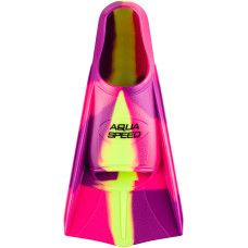 Ласти Aqua Speed Training Fins розмір 37-38, рожевий-фіолетовий-жовтий, код: 5908217679338
