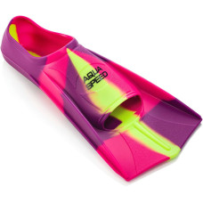 Ласти Aqua Speed Training Fins розмір 37-38, рожевий-фіолетовий-жовтий, код: 5908217679338