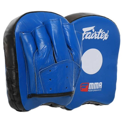 Лапа вигнута для боксу та єдиноборств Fartex 2шт, синій, код: BO-3356_BL