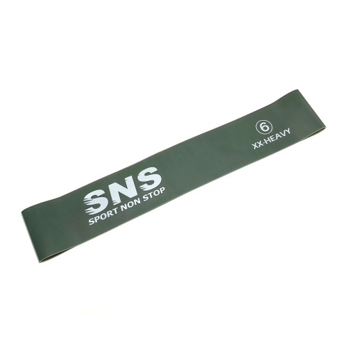 Еспандер-петля SNS XX-Heavy №6, навантаження 12,9-20,1 кг, сірий, код: 10943-SNS