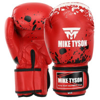 Боксерські рукавиці Mike Tyson 14 унцій, червоний, код: MA-4263_14R