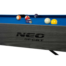 Більярдний стіл з аксесуарами Neo-Sport NS-809 5FT, синій-чорний, код: 180900-IN