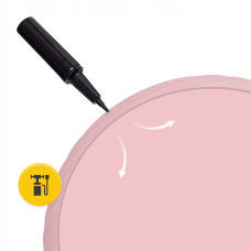 М"яч для фітнесу (фітбол) 4Fizjo 75 см Anti-Burst Pink, код: P-5907739317407