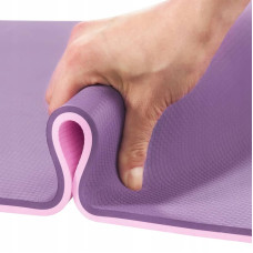Килимок для йоги та фітнесу 4Fizjo TPE Violet/Pink, 1800x600x10 мм, код: P-5907739316967