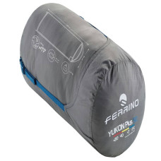Спальний мішок Ferrino Yukon Plus SQ/+7°C Blue Left (86358NBBS), код: 929813-SVA
