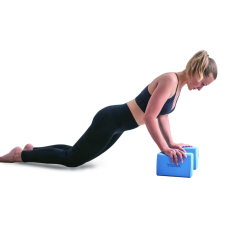 Блок для йоги York Fitness блакитний, код: 00014961820805
