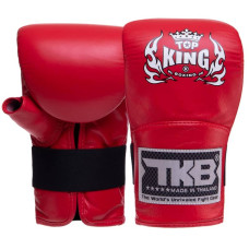 Снарядні рукавички Top King шкіряні L, чорний, код: TKBMP-OT_L_BK-S52