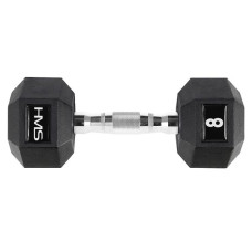 Гантель HMS Hex Pro 1х8 кг, код: 5907695518061-IN