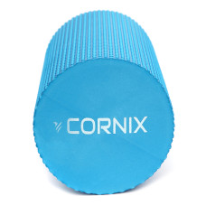 Масажний ролик (валік) Cornix EVA+ 300x150 мм, синій, код: XR-0301