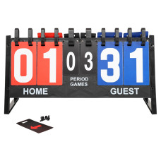 Табло суддівське спортивне перекидне 2х2 PlayGame 48х17 см, код: C-9133